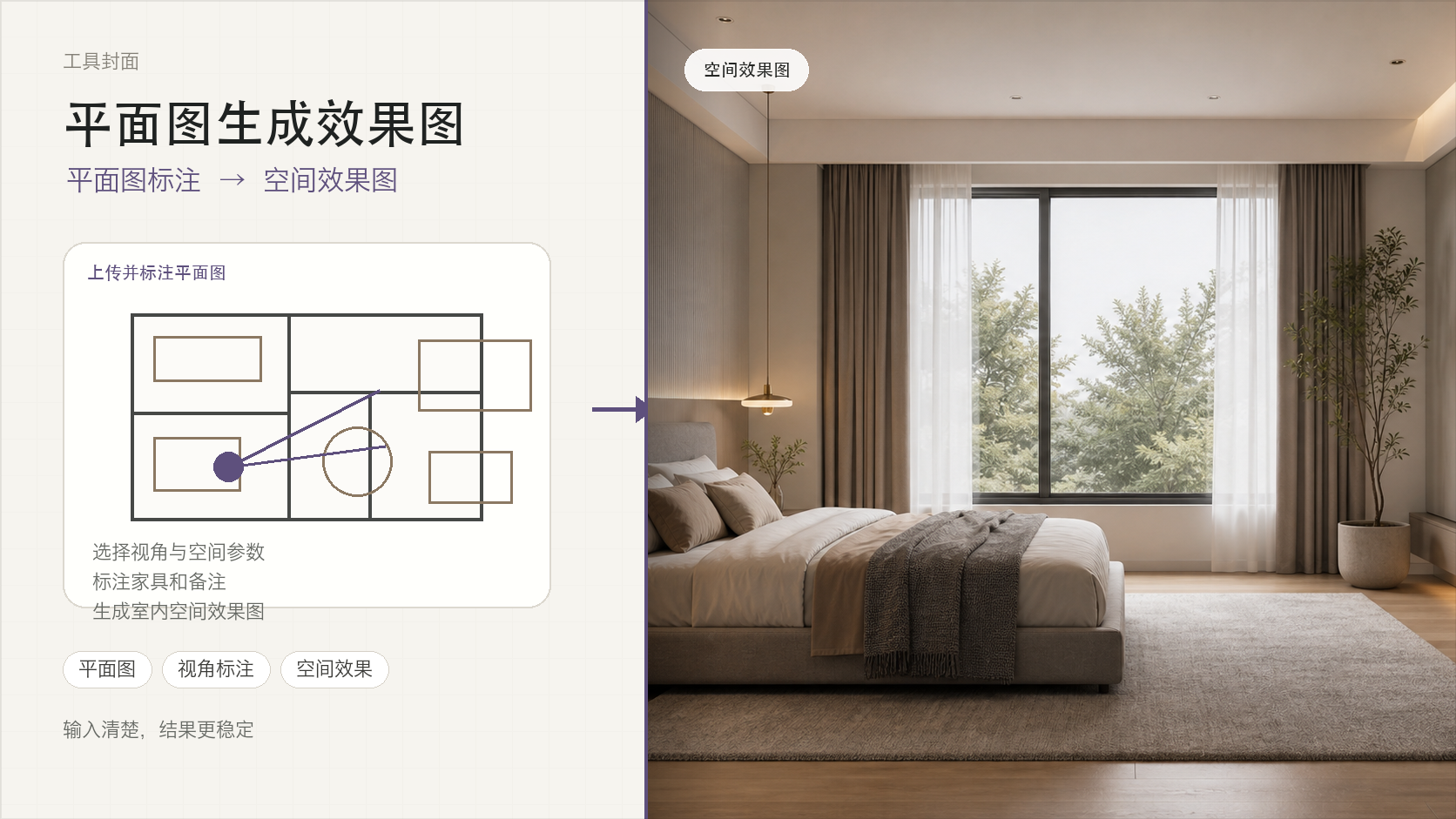 户型图直接生成效果图工具封面